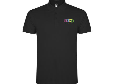 Polo de manga corta infantil de 200 g/m² Star