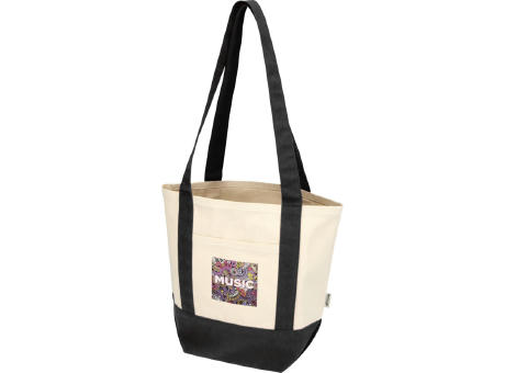 Bolsa Tote mini de algodón reciclado GRS de 320 g/m² Sam