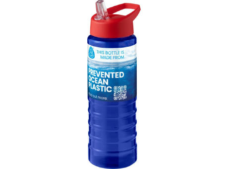 Bidón deportivo con tapa con boquilla de 750 ml H2O Active® Eco Treble 
