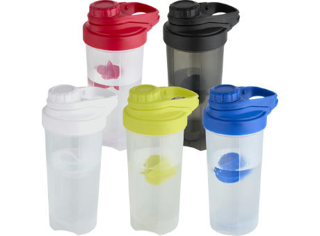 Bidón deportivo de 700 ml con bola agitadora Forza