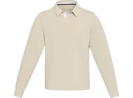 Sudadera tipo polo de rugby unisex Clyde 