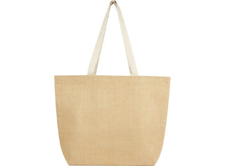 Bolsa Tote isotérmica de yute de 300 g/m² de 12 L Juta