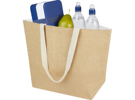 Bolsa Tote isotérmica de yute de 300 g/m² de 12 L Juta