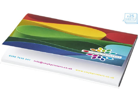 Notas adhesivas de 100x75mm con tapa blanda Sticky-Mate®