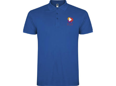 Polo de manga corta infantil de 200 g/m² Star