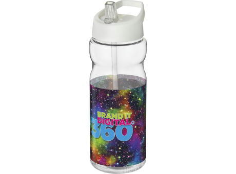 Bidón deportivo de 650 ml con tapa con boquilla H2O Active® Base Tritan™