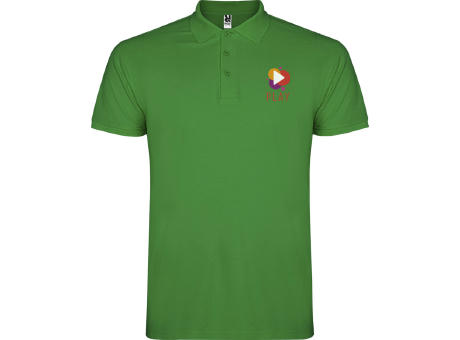 Polo de manga corta infantil de 200 g/m² Star
