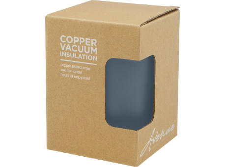Vaso de 330 ml de acero inoxidable con aislamiento al vacío de cobre y tapa de bambú Lagan