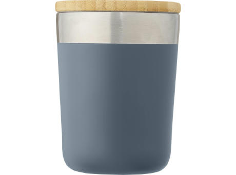 Vaso de 330 ml de acero inoxidable con aislamiento al vacío de cobre y tapa de bambú Lagan