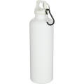 Botella de 750 ml con mosquetón en color liso de plástico reciclado con certificado RCS Oregon  