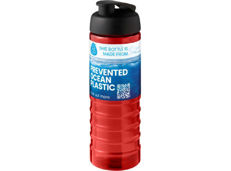 Bidón deportivo con tapa Flip de 750 ml H2O Active® Eco Treble