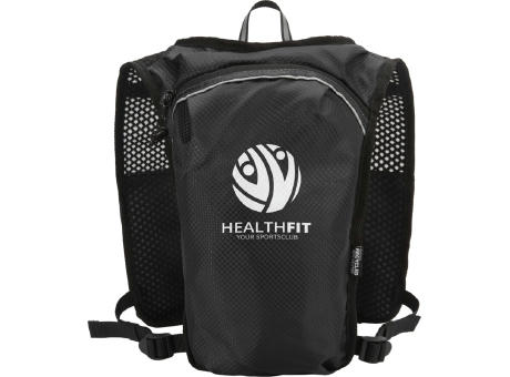 Chaleco de running de material reciclado con certificado GRS y mochila de hidratación de 5 L Varyon