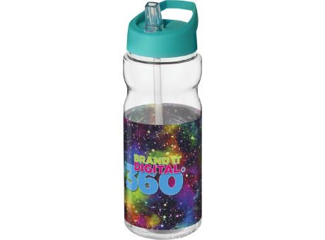 Bidón deportivo de 650 ml con tapa con boquilla H2O Active® Base Tritan™