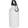 Botella de 400 ml de acero inoxidable mate con certificado RCS de una sola pared con mosquetón Oregon