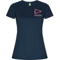 Camiseta deportiva de manga corta para mujer de 135 g/m² Imola