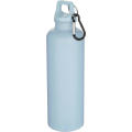 Botella de 750 ml con mosquetón en color liso de plástico reciclado con certificado RCS Oregon  