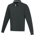 Sudadera tipo polo de rugby unisex Clyde 