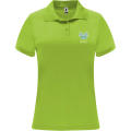 Polo deportivo de manga corta para mujer de 150 g/m² Monzha