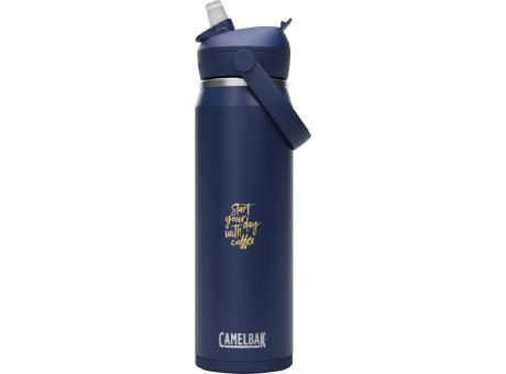 Botella de 740 ml de acero inoxidable con pajita abatible Camelbak® Thrive Flip VSS