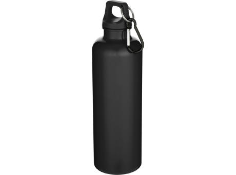 Botella de 750 ml con mosquetón en color liso de plástico reciclado con certificado RCS Oregon  