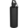 Botella de 750 ml con mosquetón en color liso de plástico reciclado con certificado RCS Oregon  
