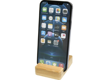 Soporte para teléfono de bambú Ebla