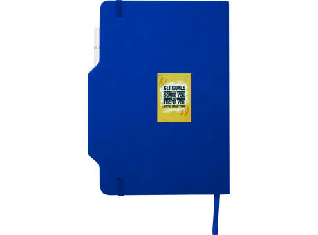 Libreta de tapa dura A5 con combinación de bolígrafo y lápiz Nexus (tinta negra)
