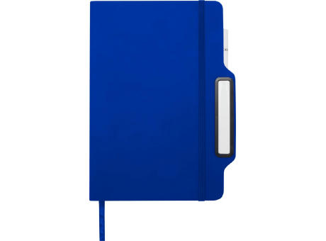 Libreta de tapa dura A5 con combinación de bolígrafo y lápiz Nexus (tinta negra)