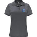 Polo deportivo de manga corta para mujer de 150 g/m² Monzha