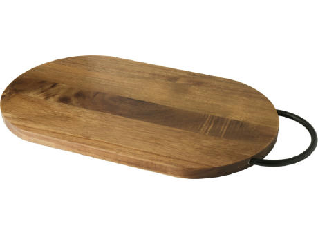 Tabla de cortar de madera de acacia con mango Julienne