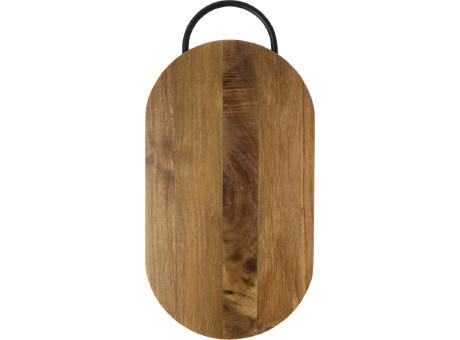 Tabla de cortar de madera de acacia con mango Julienne