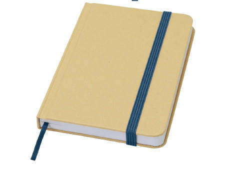 Libreta de tapa dura A6 de material reciclado con páginas lisas Reed