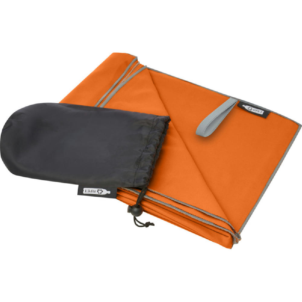 Toalla ultraligera y de secado rápido de PET reciclado 130 x 80 cm Pieter