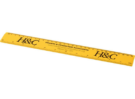 Regla de plástico de 30 cm Renzo