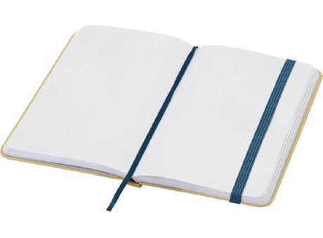 Libreta de tapa dura A6 de material reciclado con páginas lisas Reed