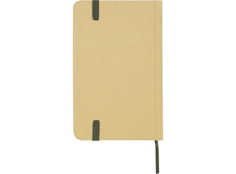 Libreta de tapa dura A6 de material reciclado con páginas lisas Reed