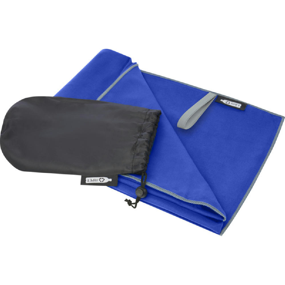 Toalla ultraligera y de secado rápido de PET reciclado 130 x 80 cm Pieter