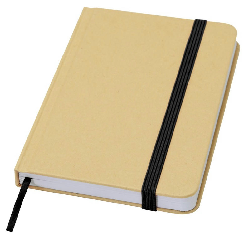 Libreta de tapa dura A6 de material reciclado con páginas lisas Reed