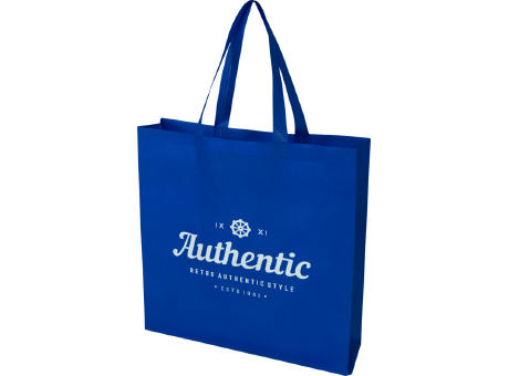 Bolsa Tote de 12 L con refuerzo de material no tejido reciclado con certificado GRS EcoSeal