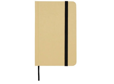 Libreta de tapa dura A6 de material reciclado con páginas lisas Reed