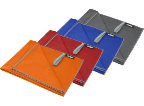 Toalla ultraligera y de secado rápido de PET reciclado 130 x 80 cm Pieter