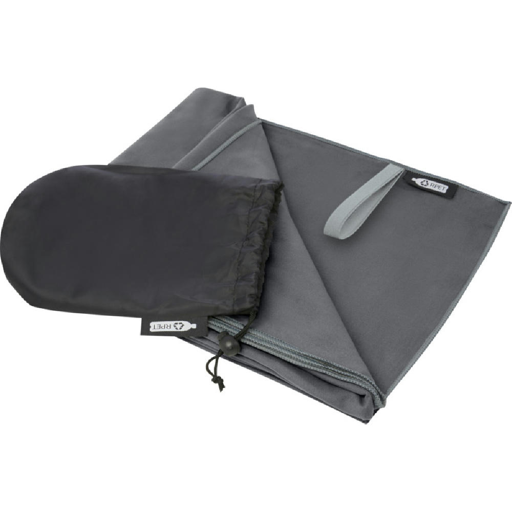 Toalla ultraligera y de secado rápido de PET reciclado 130 x 80 cm Pieter