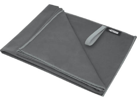 Toalla ultraligera y de secado rápido de PET reciclado 130 x 80 cm Pieter