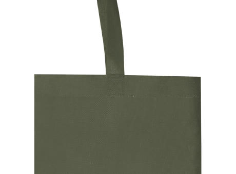 Bolsa Tote de 12 L con refuerzo de material no tejido reciclado con certificado GRS EcoSeal