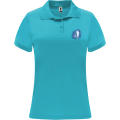 Polo deportivo de manga corta para mujer de 150 g/m² Monzha