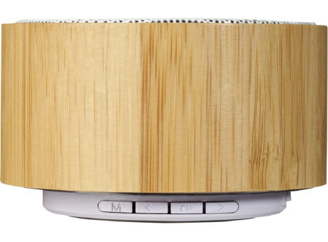 Altavoz Bluetooth® de bambú Cosmos