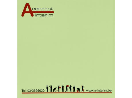 Notas adhesivas de 75x75 Sticky-Mate®