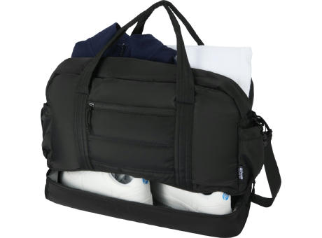 Bolsa de lona de 30 L con material reciclado GRS y fondo aislante Puffer 