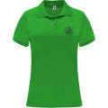 Polo deportivo de manga corta para mujer de 150 g/m² Monzha