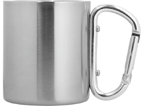 Taza isotérmica de 200 ml con mosquetón Alps